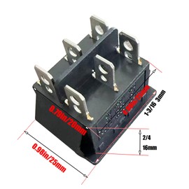 TKCBCD Start On Off Switch Compatible with Champion Firman Generator 46539 46565 100397 100423 76533 3500W 3800W,Compatible with Harbor Freight Predator 7000/8750 Watt 63086 63085 63087 2pack