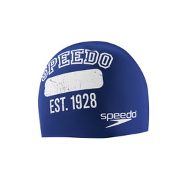 Speedo Silicone 'Varsity Campus Collection' Swim Cap