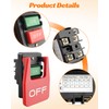 HY56 220V 20A Industrial On/Off Large Pushbutton Knee Paddle Safety