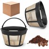 8-12 Cup Reusable Filter Basket With Mesh Bottom Fits MrCoffee