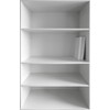 White Cabinet Shelves Melamine 1/2'' Thick, Custom, Cut to Size.