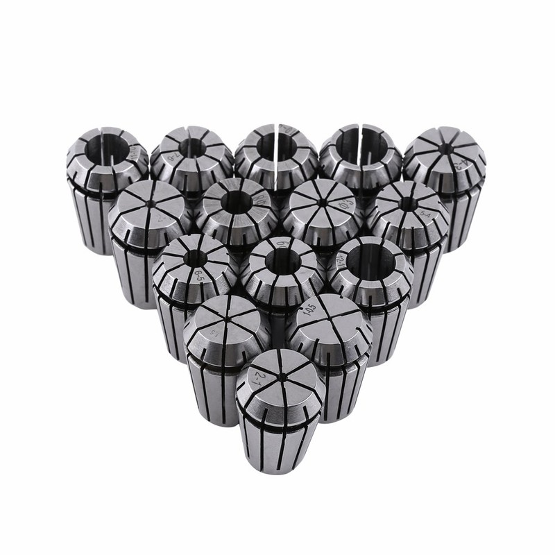 15pcs ER20 Spring Collet Set for CNC Engraving Machine and