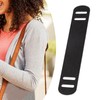 SM SunniMix Leather Shoulder Strap Pad Fixing Thick PU Leather