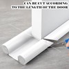 CENCERY 37in/96cm Double Under Door Draught Excluder, Draft Excluder for