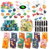 Phlognfy Dinosaur Party Bags, 134 Pieces Dino Gifts Children's Birthday,