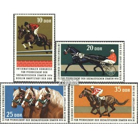 DDR 1969-1972 (complete.issue.) FDC 1974 International congress for horse breeders (Stamps for collectors) Horses/zebras