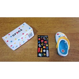 McDonalds - Crocs Inc. 2024 McDonald's Crocs Colorful Dots Crocs Toy Happy Meal Toy NIP #1