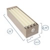 Northern Lights Candles - 12" 12pk Tapers - Ivory -