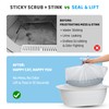 Watreeco Cat Litter Box Liners with Quick-Close Drawstrings - Leak-Proof,