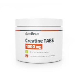 GymBeam GymBeam Kreatin Tabs, 5000 mg pro Tagesdosis - Nahrungserg?nzungsmittel aus Kreatin-Kapseln, Kreatin-Monohydrat-Kapseln fr Kraftsportler und HIIT-Fans, 300 tabs