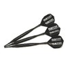 3 darts with 3 WA Softspitzen Softdarts Line in Black