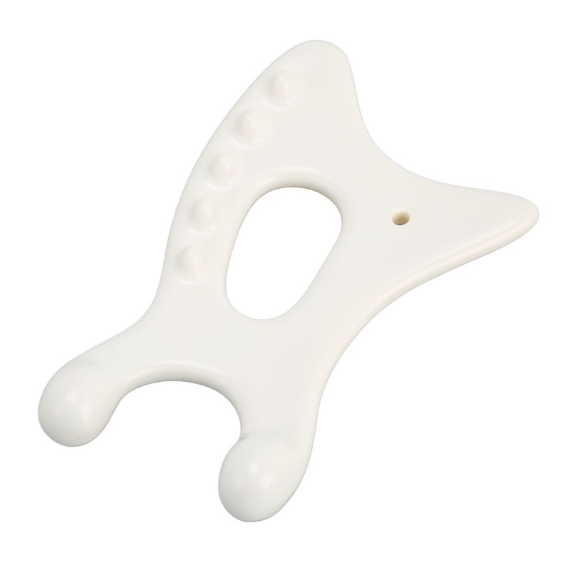 Ceramic Gua Sha Scraping Tool Ergonomic Rounded Edges Gua Sha