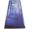 2PCS 3D Door Sticker Self Adhesive Scratch Resistant Waterproof 38.5x200cm