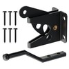 Self-Locking Heavy-Duty Gate Latch: Automatic Gravity Lever Type for Wooden