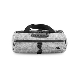 Duffle bag Small 10"- Smell Proof - With combo lock - with SK9 Premium odorless Technology (Gray)