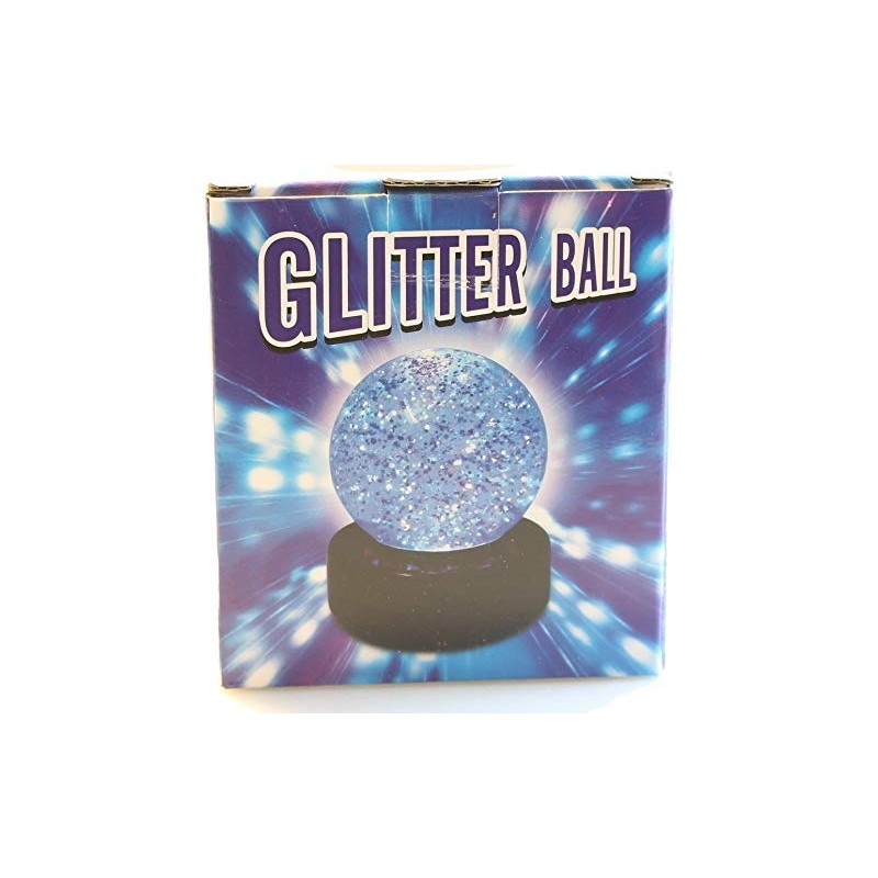 Playlearn SWGB Glitter Ball snow globe with LED color changing