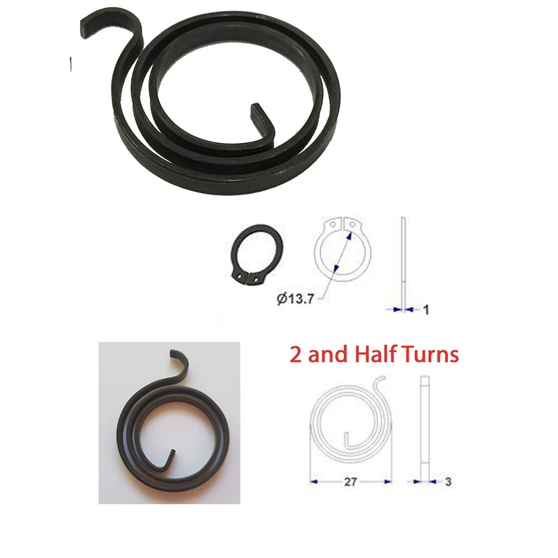Universal Hardware Door Handle Springs Replacement Kit, 10 Springs and