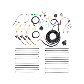 Tekonsha 22117 7-Way Tow Harness Wiring Package - Complete Kit