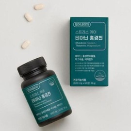 More Nature [Seller Herb Food] More Nature Theanine Rhodiola Magnesium Vitamin D Gift 60p / [셀러허브 식품] 모어네이처 테아닌 홍경천 마그네슘 비타민D 선물 60p