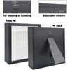 OctBird 8x8 Shadow Box Frame, Black Shadow Box Display Case,