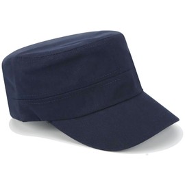 WULIQIUQIU Unisex Basic Cadet Army Caps Everyday Military Style Hat Navy Blue