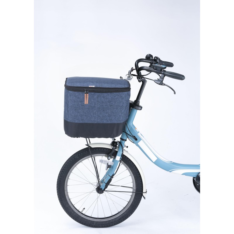 Kawasumi KW-555NV 2-Tier Front Basket Cover Denim