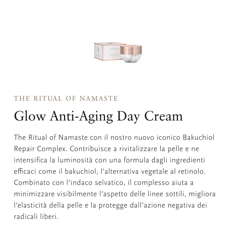 The Ritual of Namaste Anti-Ageing Day Cream
