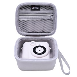 LTGEM - Funda de impresión instantánea para cámara Anchioo/ESOXOFFORE/Dylanto/FUNKAM/GREENKINDER/USHINING/LETSHAHA/Gofunly de impresión instantánea para niños (blanco)