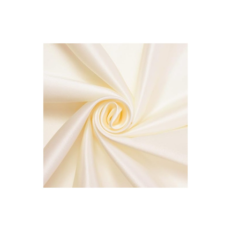 Crepe Back Satin Bridal 58/60 Inch Silky Polyester Fabric by