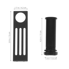 GLEAVI 1 Set 3D Printer Filament Holder with Filament Bracket Filament Spool Holder Bracket Kit