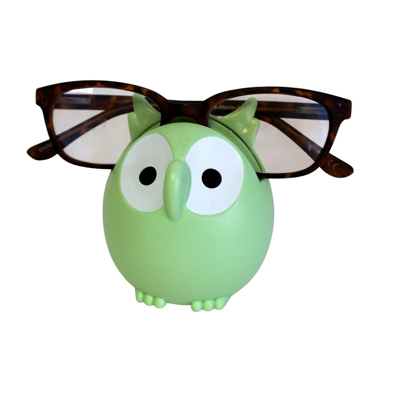 Dependable Industries inc. Essentials Owl Eyeglass Holder Stand for Glasses,