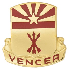 180th Field Artillery Unit Crest (Vencer)