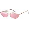 BEZLIT Women's Sunglasses Round Glass Designer, pink