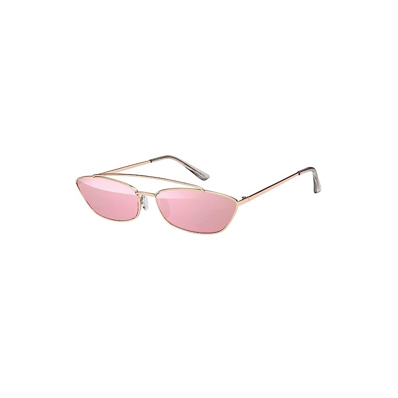 BEZLIT Women's Sunglasses Round Glass Designer, pink