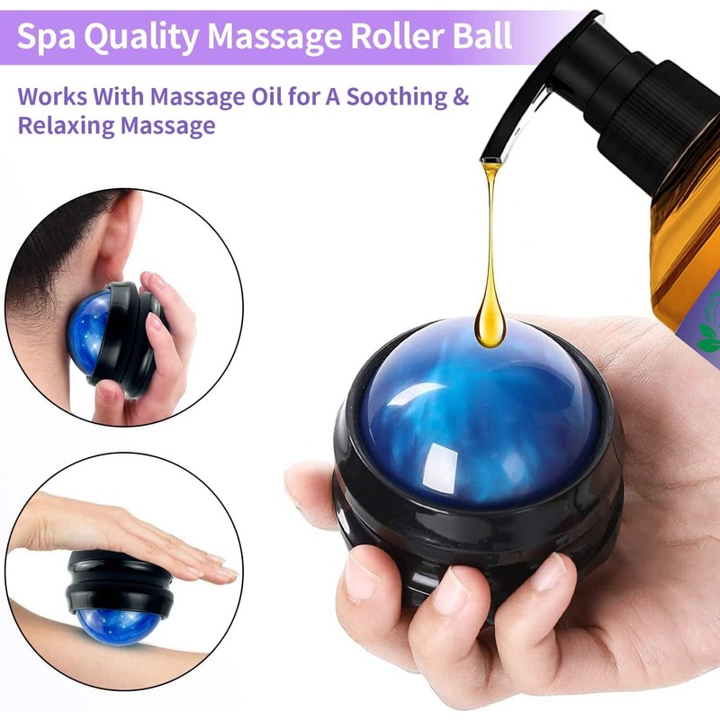 ANKOOY Massage Oil Set With Arnica Ginger And Lavender For