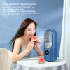 Bladeless Desk Fan, 2 in 1 Water Misting Fan Small