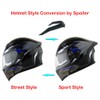 1Storm Motorcycle Modular Full Face Flip up Dual Visor Helmet