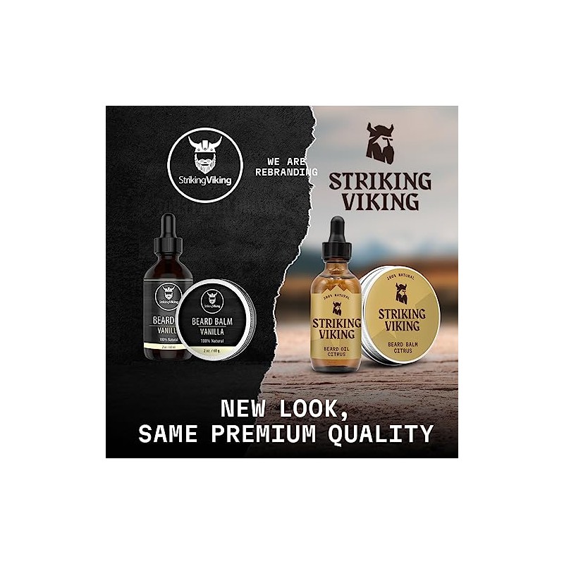 Striking Viking- Cuidado de barba definitivo sumrgete en el cuidado