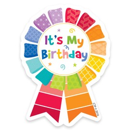 Creative Teaching Press Painted Palette Happy Birthday Badge (1066)
