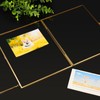 JUXYES Wall Hanging Business License Frame Brass License Certificate Display