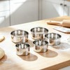 5 Pcs Round Cookie Cutter Set, Stainless Steel Circle Cookie