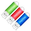 SamData 3 Pack 32GB USB Flash Drives USB 2.0 Thumb