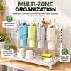 40oz Tumbler Water Bottle Organizer Rack, Metal Cup Holder and