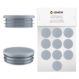 EMFA Round plug cover cap plastic lamellar plug