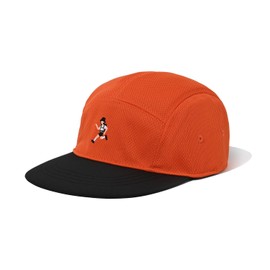 Croogo G-WBTQH2401-Orange Cap, Men's, UV Protection, Mesh Ventilation Structure, Heatstroke Protection, Quick Drying, Lightweight, Baseball Cap, Sunshade, Casual, Running, Climbing, Fishing, Golf, Driving, Outdoor Activities