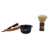 G Gabri Gabri Barber's Shaving Bowl 4.5x9cm - Black Shaving
