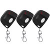 Kingdder 3 Pieces Gate Opener Remote Compatible with Multicode 300mhz