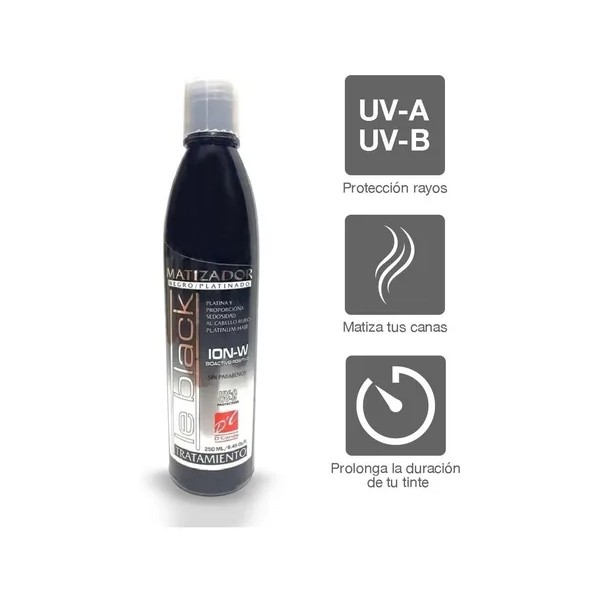 Tratamiento Matizador Cabello Negro Y Platinado Dconde 250ml
