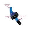 Louis Tellier DP214-B Spout, 4 cl, Blue