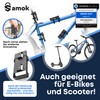 Samok® Bicycle Lock Folding Lock 63 cm with Bracket (Lightweight
